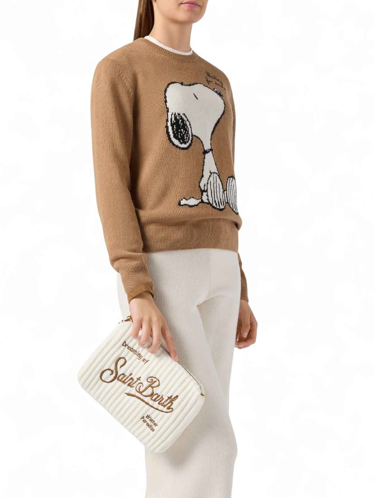 Parisienne Wool Rib PARISIENNEWOOLRIB01045I (MC2 SAINT BARTH / クラッチバッグ・ポーチ ) | MC2 SAINT BARTH (エムシーツーセイントバース)(2)