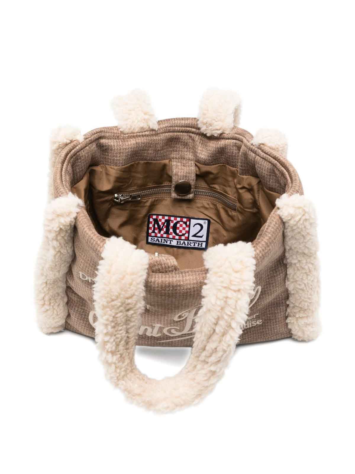 Vanity Mini Shearling Rib VANITYMINISHEARLINGRIB00285I (MC2 SAINT BARTH / トートバッグ ) | MC2 SAINT BARTH (エムシーツーセイントバース)(3)