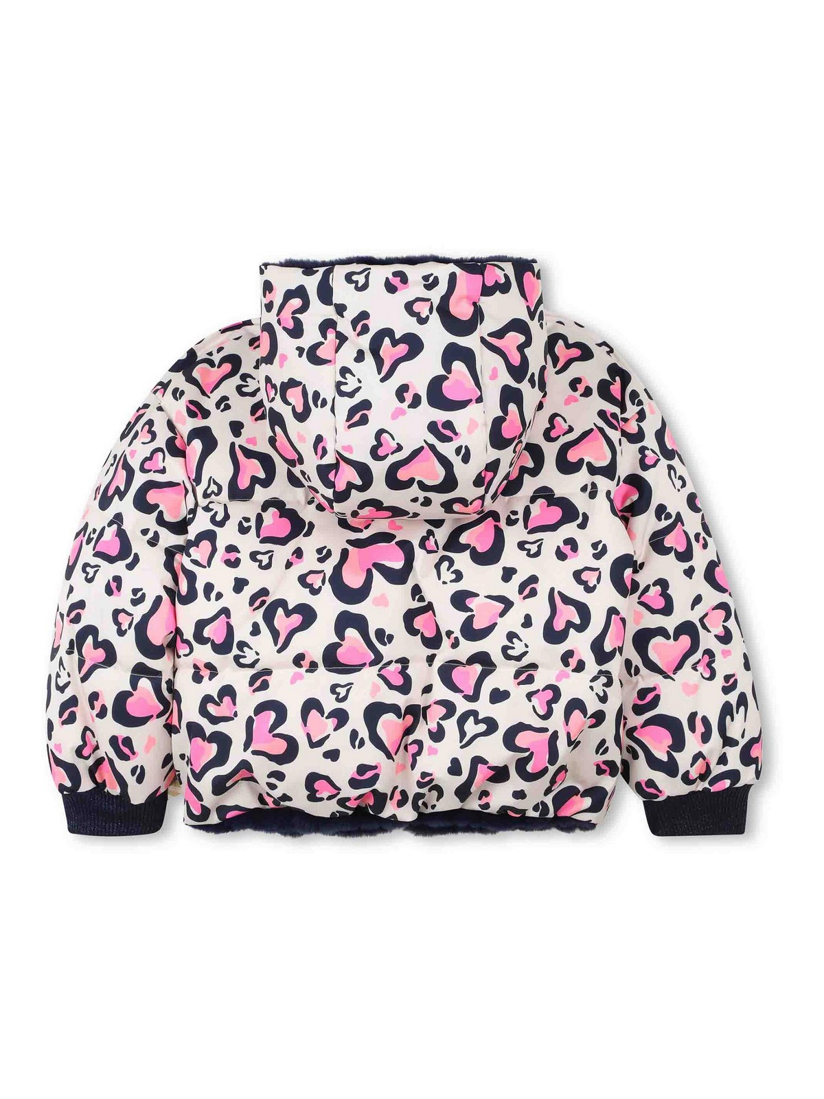 Down jacket with heart print U2135547V (Billieblush / ダウンジャケット・コート ) | Billieblush (ビリーブラッシュ)(1)