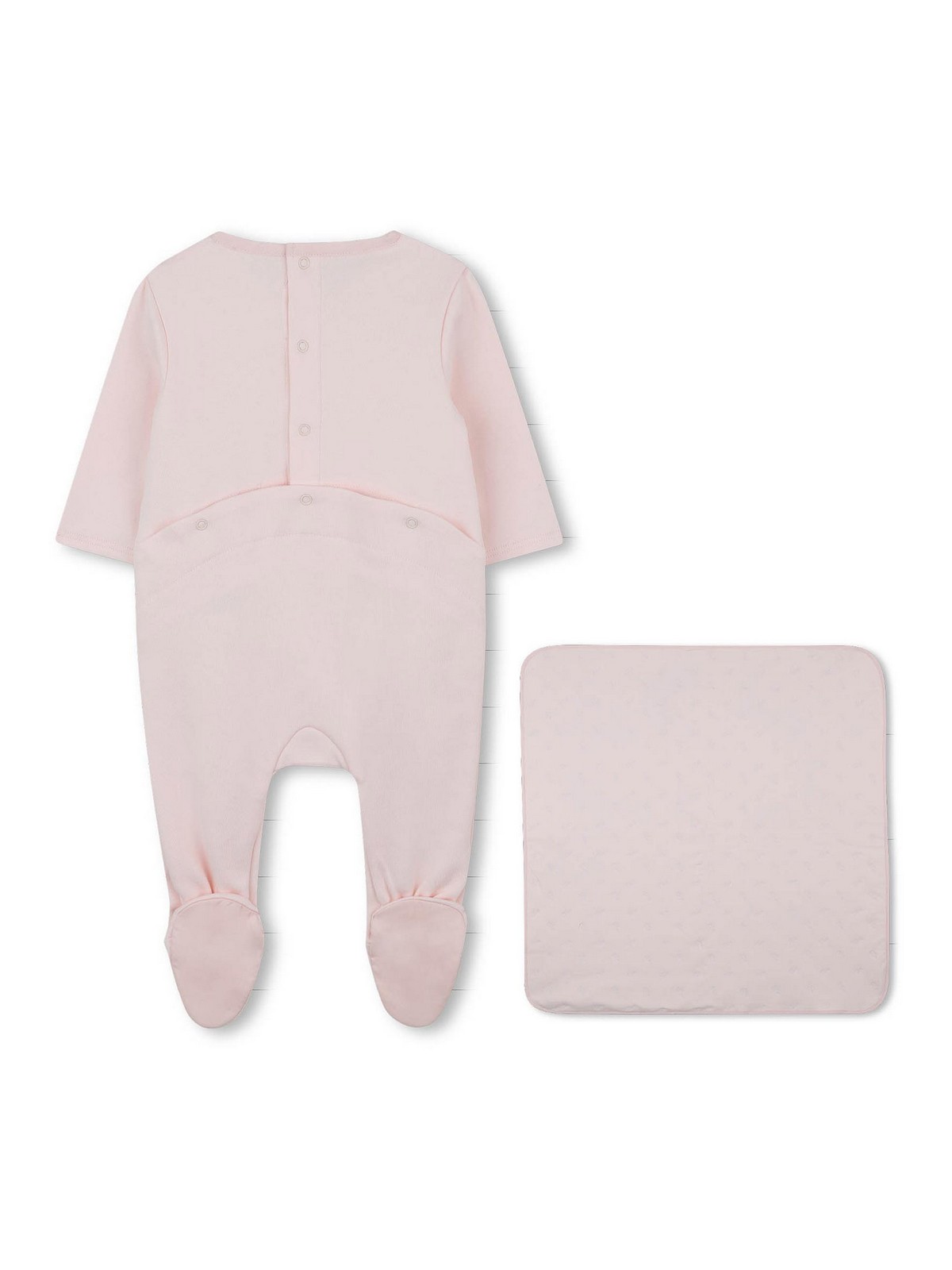 Newborn Set With Embroidered Logo C2077745Q (Chloé / ワンピース・ドレス・オールインワン ) | Chloé (クロエ)(1)