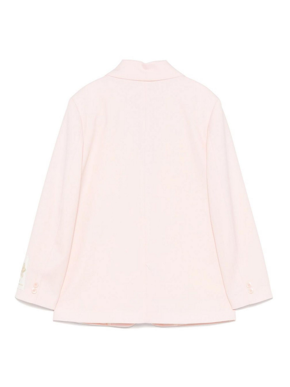 Pink Blazer With Logo EFGC0630ML019C036 (Elisabetta Franchi / ブレザー・ジャケット ) | Elisabetta Franchi (エリザベッタ フランキ)(1)