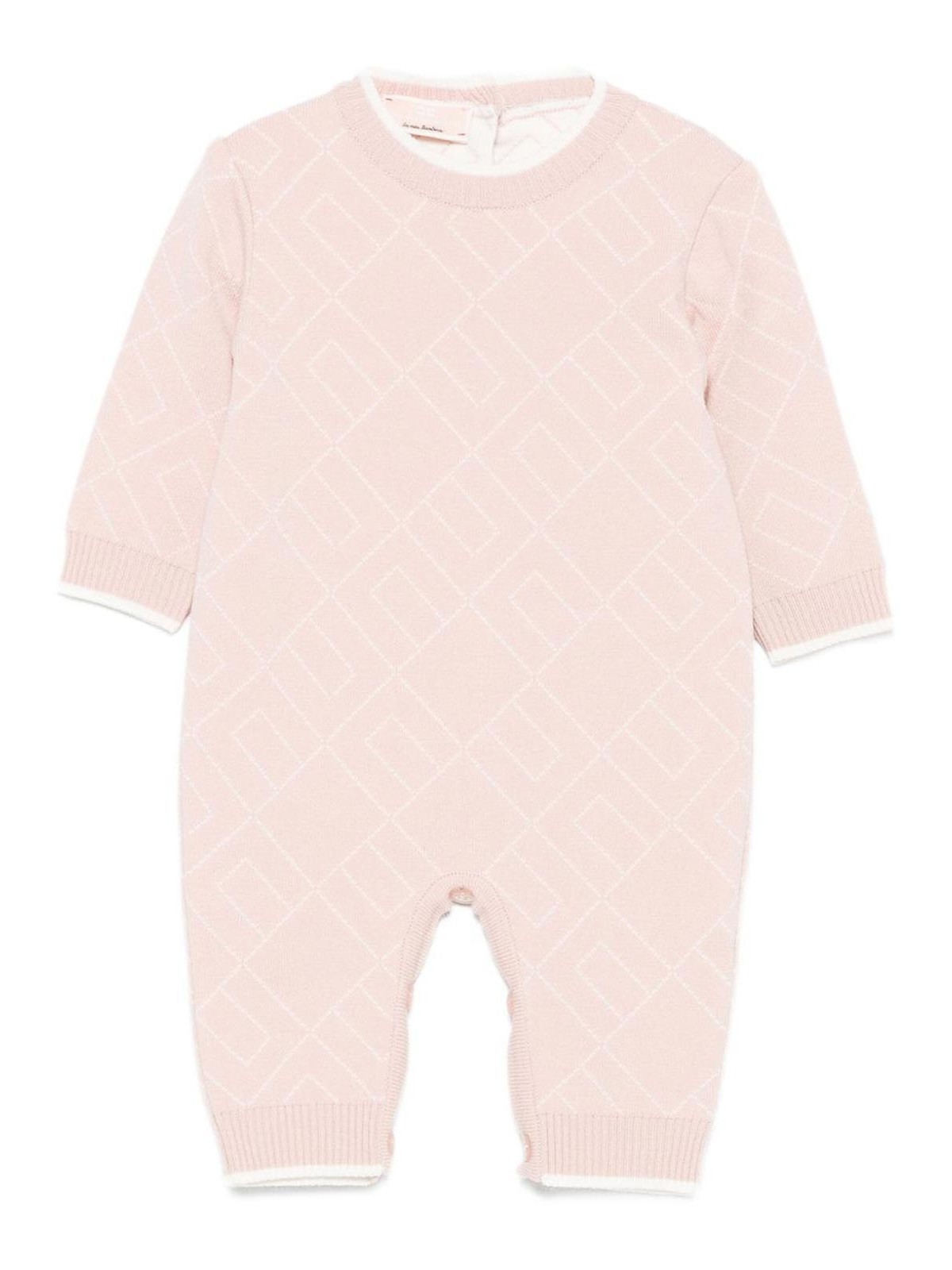 Onesie With Monogram ENTU142CFL229D770 (Elisabetta Franchi / ワンピース・ドレス・オールインワン ) | Elisabetta Franchi (エリザベッタ フランキ)