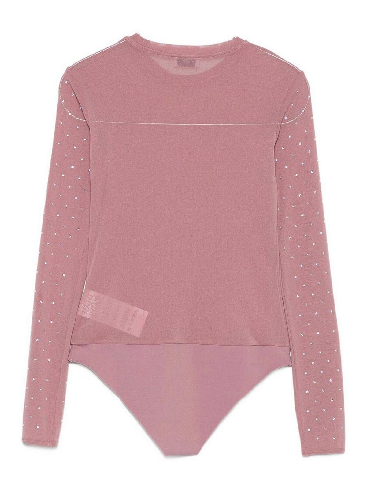 Bodysuit with rhinestones KFBD002CTU023D820 (PINKO / ボディスーツ ) | PINKO (ピンコ)(1)