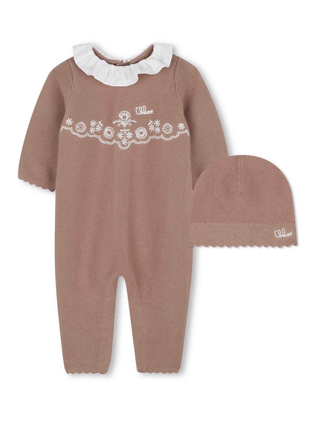 Onesie Set With Embroidery C20779244 (Chloé / ワンピース・ドレス・オールインワン ) | Chloé (クロエ)