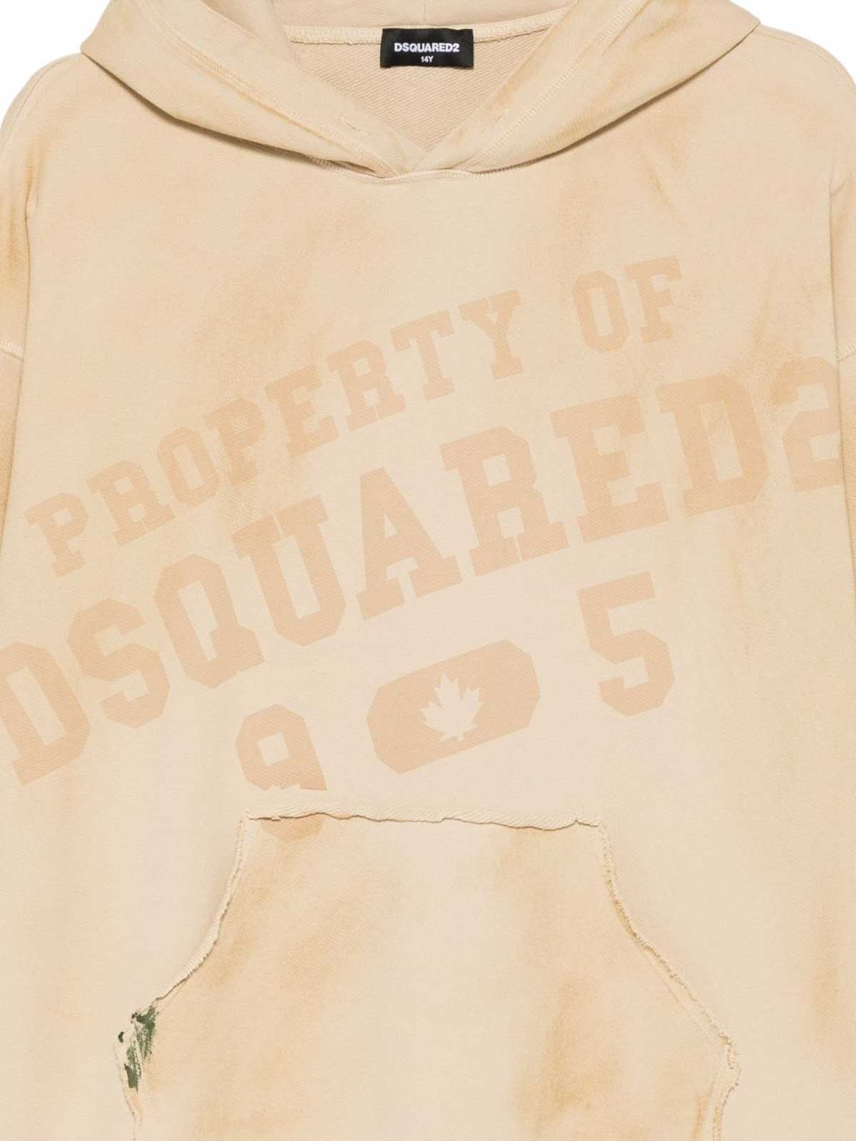 Sweatshirt With Logo DQ3000D0AE4DQ774 (Dsquared2 / スウェット・フーディー ) | Dsquared2 (ディースクエアード)(2)