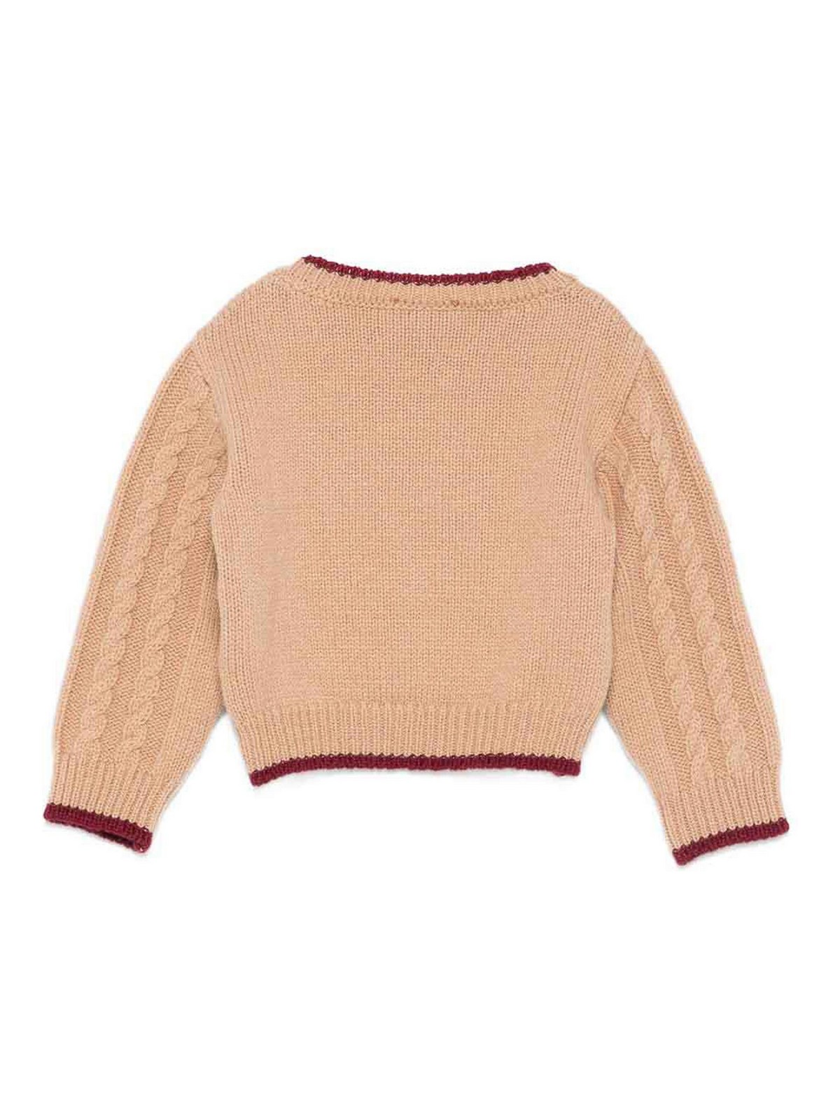 Pullover With Woven Knit EGMA044CFL230D765 (Elisabetta Franchi / ニット・セーター・カーディガン ) | Elisabetta Franchi (エリザベッタ フランキ)(1)