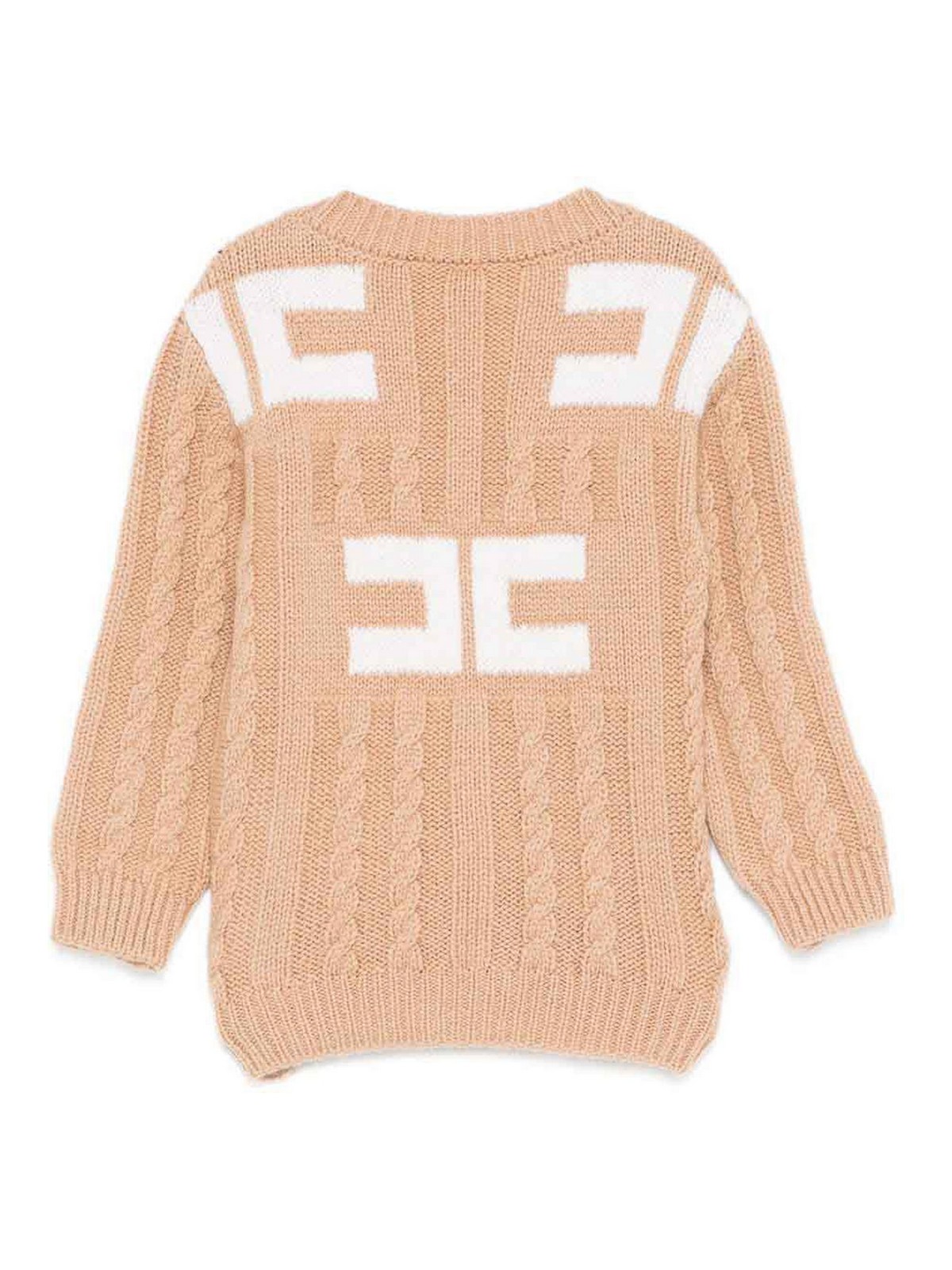 Cardigan With Cable Knit EGMA046CFL230D765 (Elisabetta Franchi / ニット・セーター・カーディガン ) | Elisabetta Franchi (エリザベッタ フランキ)(1)