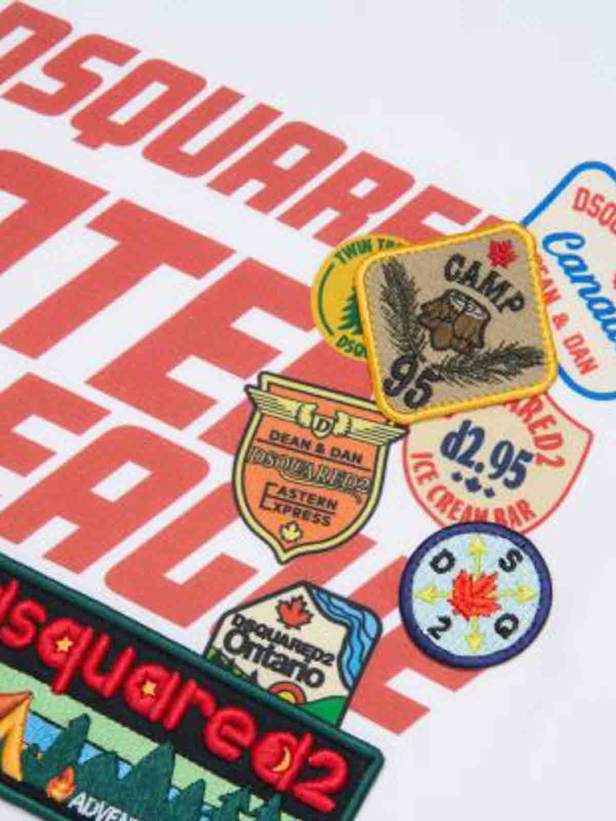 T-Shirt With Application DQ3165D0ACDDQ100 (Dsquared2 / Tシャツ・カットソー ) | Dsquared2 (ディースクエアード)(3)