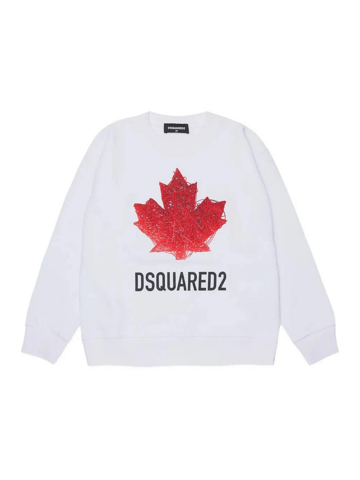 Sweatshirt With Logo DQ3193D0AGWDQ100 (Dsquared2 / スウェット・フーディー ) | Dsquared2 (ディースクエアード)