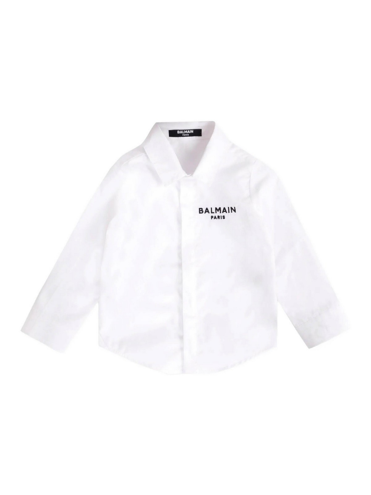 Shirt With Embroidered Logo BX5500P0536100NE (Balmain / シャツ・ブラウス ) | Balmain (バルマン)