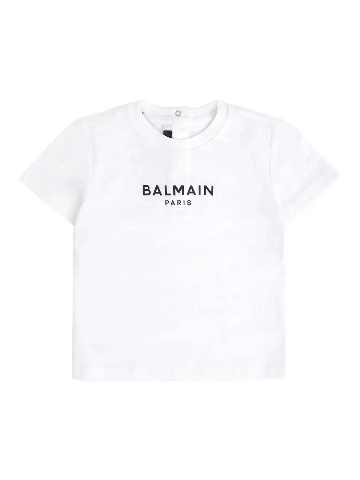 T-Shirt With Print BX8501Z3186100NE (Balmain / Tシャツ・カットソー ) | Balmain (バルマン)