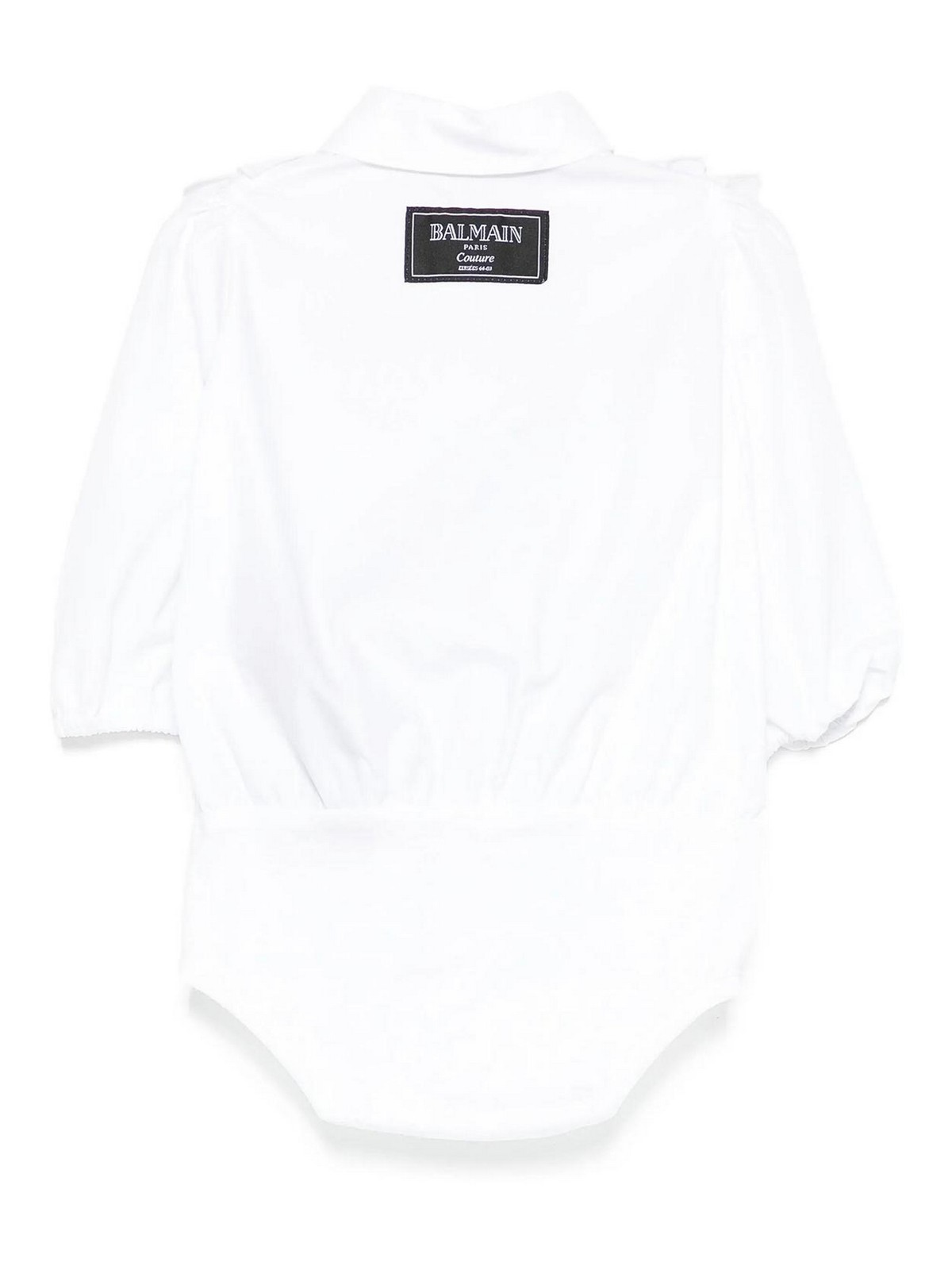 Bodysuit with ruffles BXA00AP0536100NE (Balmain / ワンピース・ドレス・オールインワン ) | Balmain (バルマン)(1)