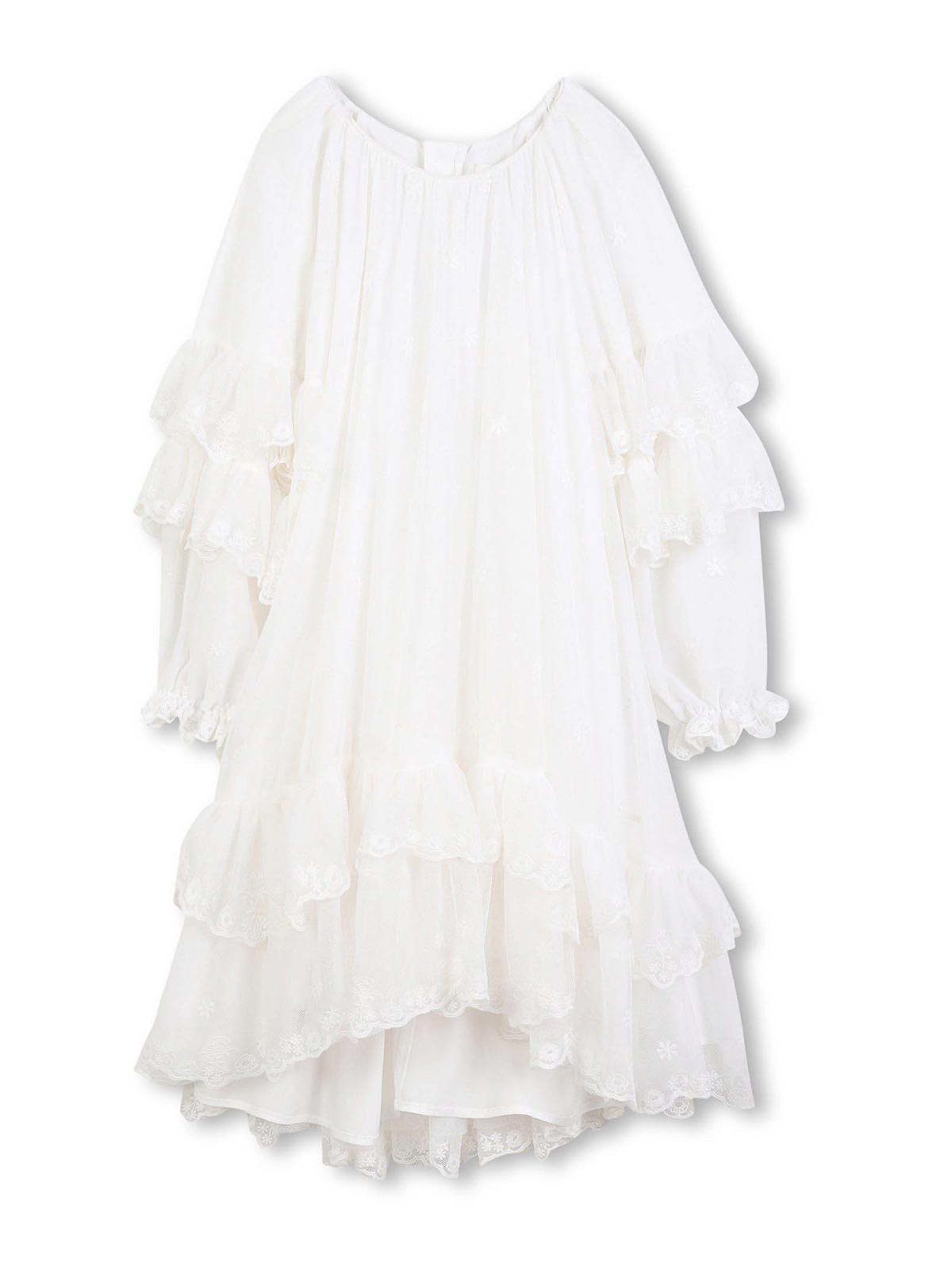 Dress With Ruches C20612117 (Chloé / ワンピース・ドレス・オールインワン ) | Chloé (クロエ)