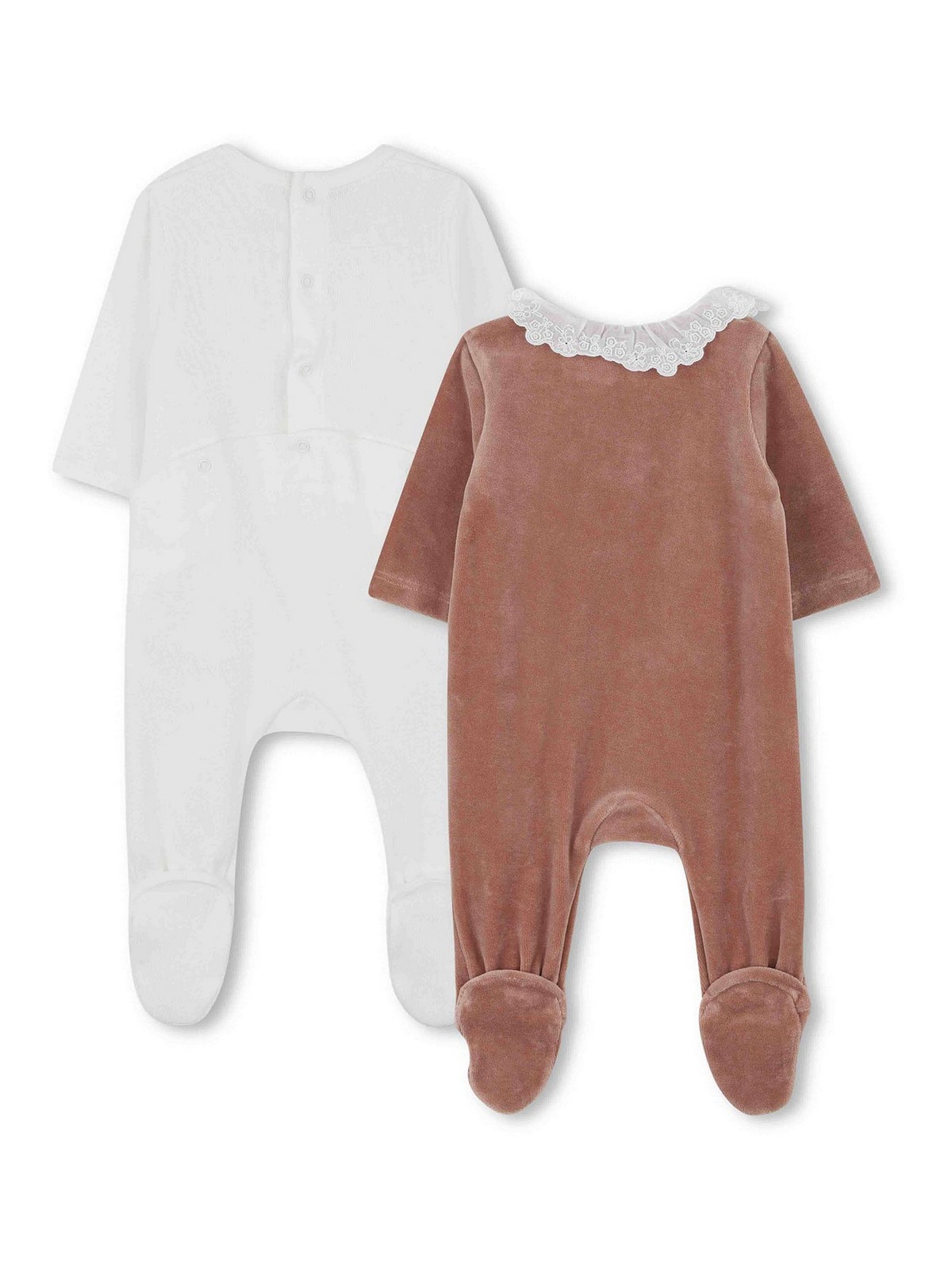 Set of rompers with logo C20775N02 (Chloé / ワンピース・ドレス・オールインワン ) | Chloé (クロエ)(1)