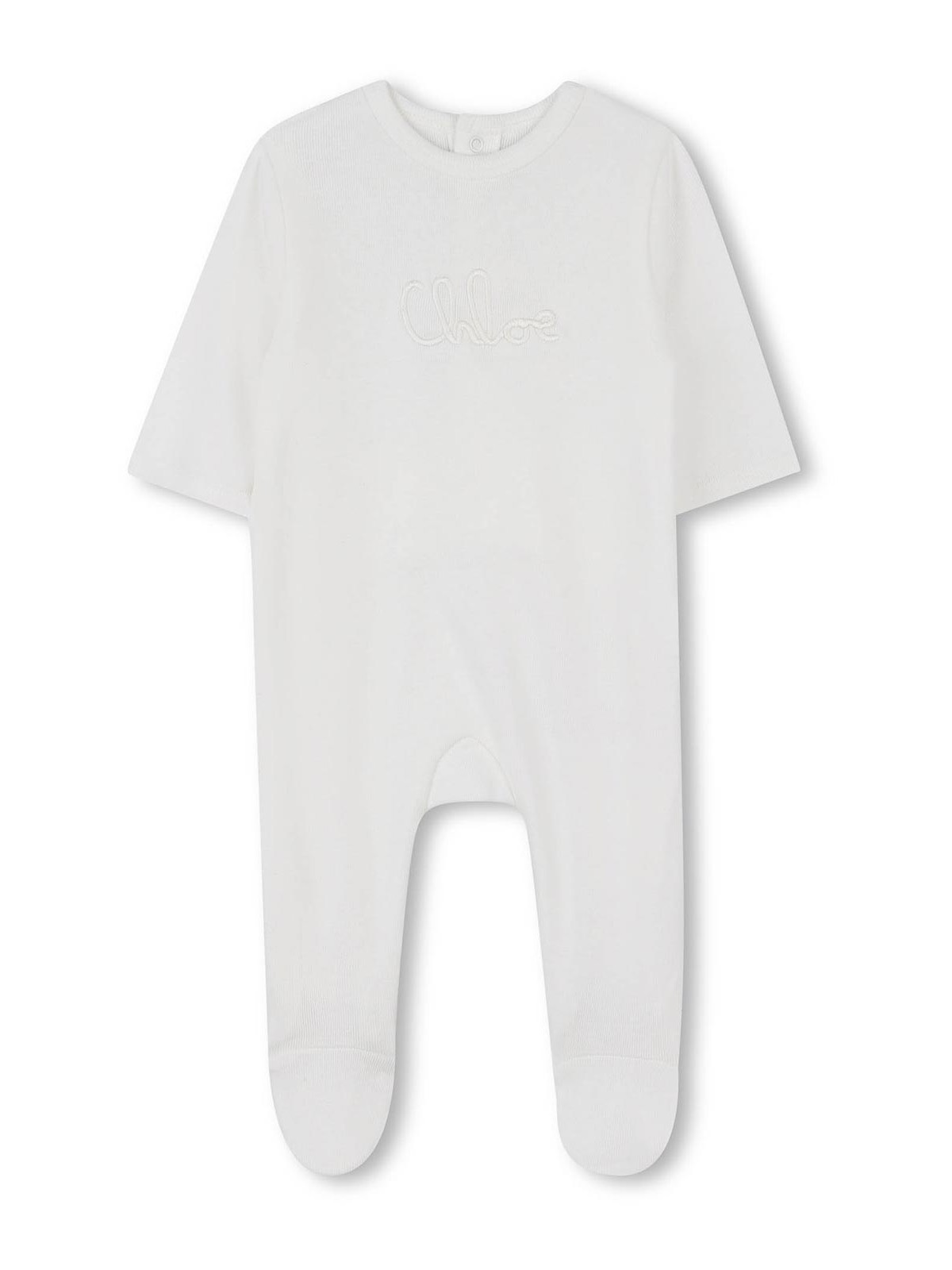 Set of rompers with logo C20775N02 (Chloé / ワンピース・ドレス・オールインワン ) | Chloé (クロエ)(4)