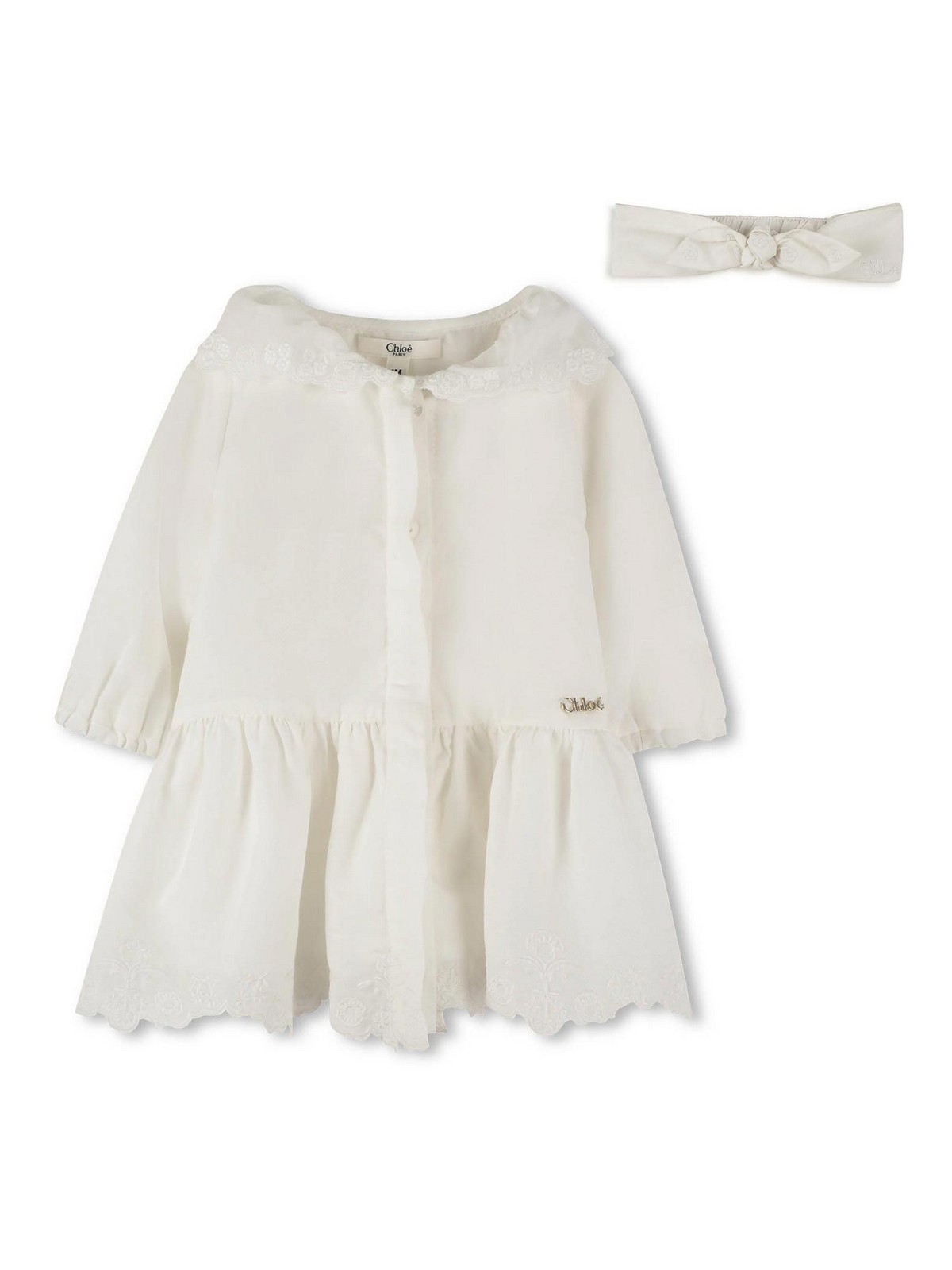 Dress With Ruches C20786117 (Chloé / ワンピース・ドレス・オールインワン ) | Chloé (クロエ)