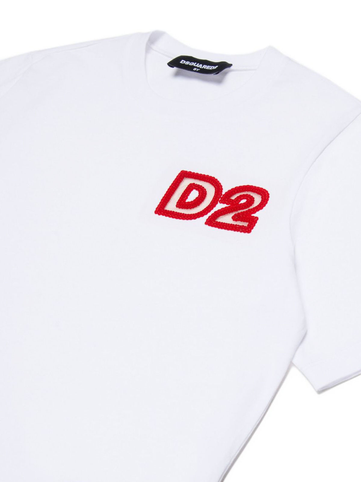T-Shirt With Logo DQ2996D00MMDQ100 (Dsquared2 / Tシャツ・カットソー ) | Dsquared2 (ディースクエアード)(2)