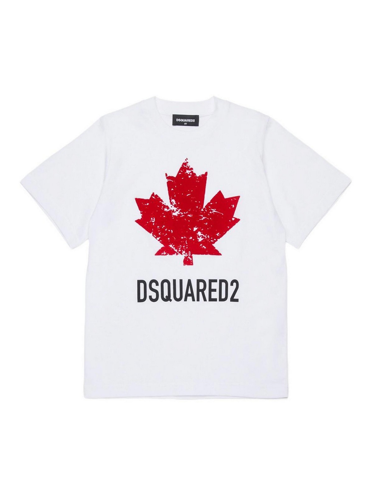 T-Shirt With Logo DQ2982D00XMDQ100 (Dsquared2 / Tシャツ・カットソー ) | Dsquared2 (ディースクエアード)