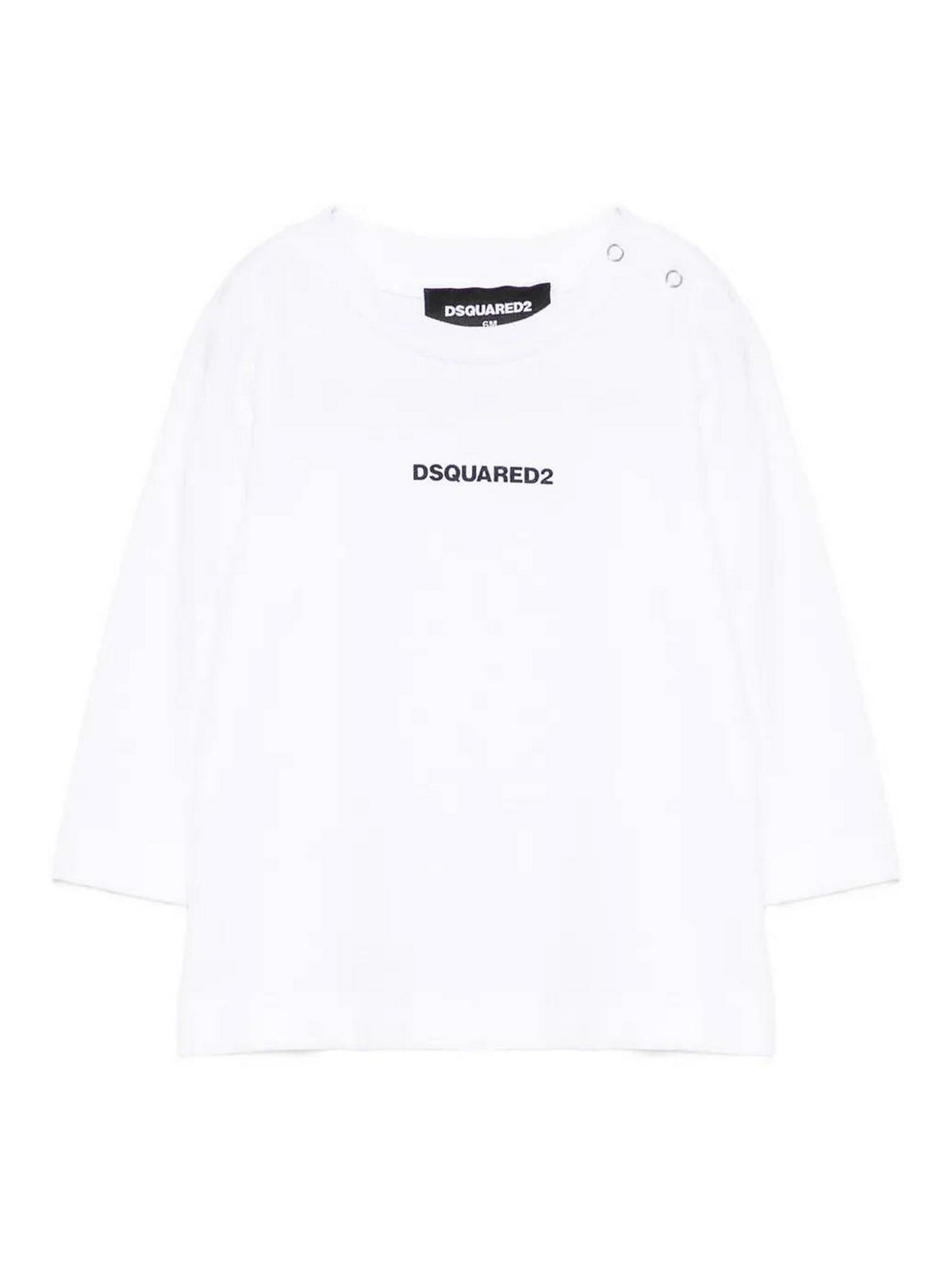 T-Shirt With Logo DQ3108D004GDQ100 (Dsquared2 / Tシャツ・カットソー ) | Dsquared2 (ディースクエアード)
