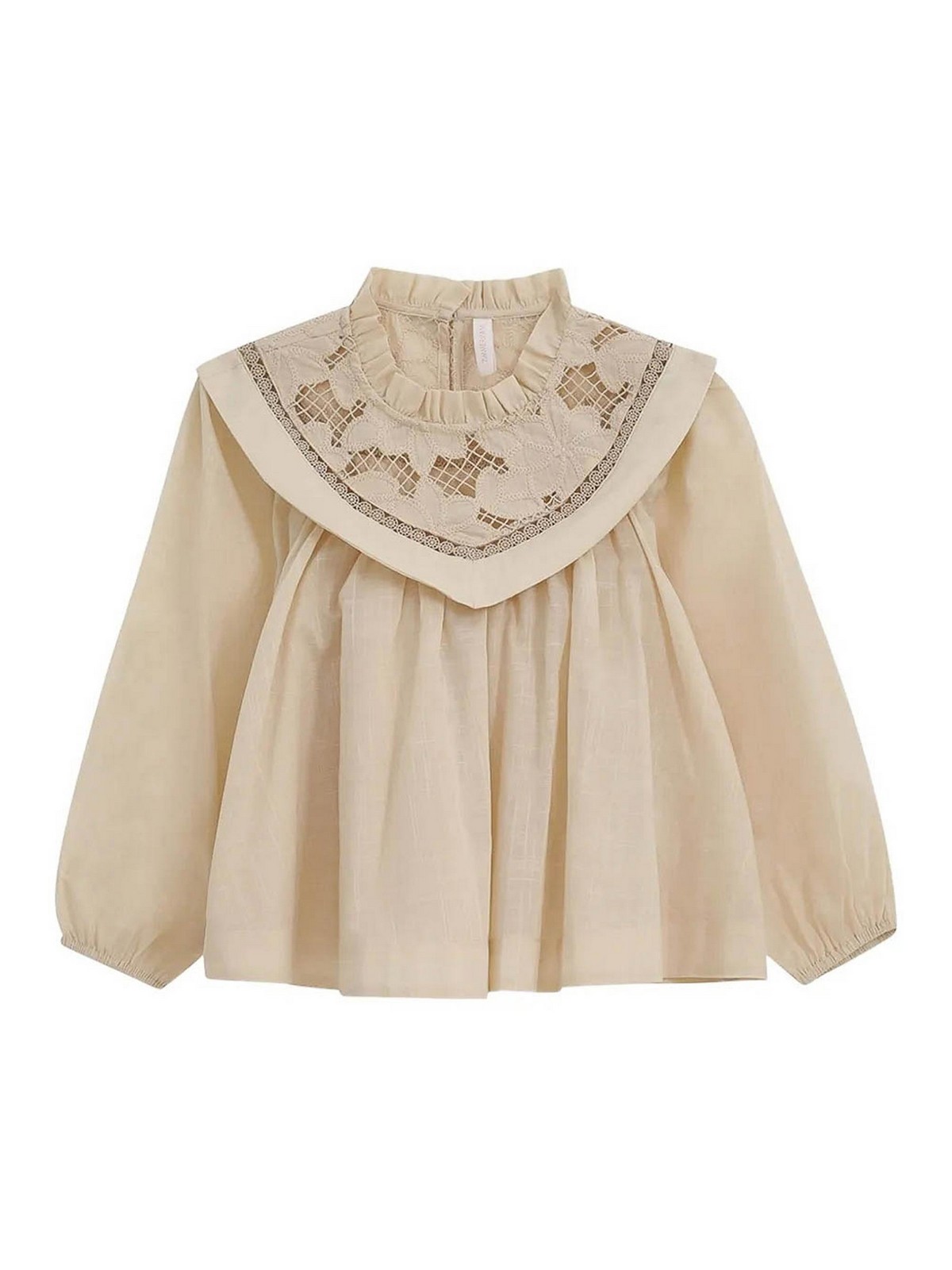 Blouse With Lace 3864TSS252TEA (ZIMMERMANN / シャツ・ブラウス ) | ZIMMERMANN (ジマーマン)