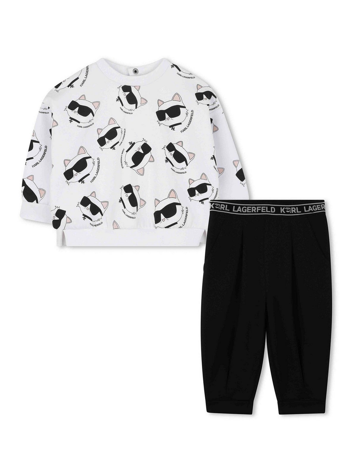 2 Piece Set With Print Z30656N50 (KARL LAGERFELD / スウェット・フーディー ) | KARL LAGERFELD (カール・ラガーフェルド)