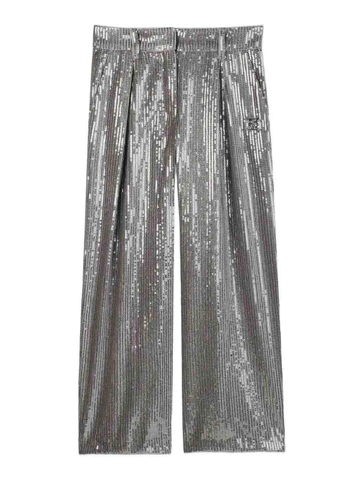 Trousers With Sequins D62374016 (DKNY / パンツ ) | DKNY (ディーケーエヌワイ)