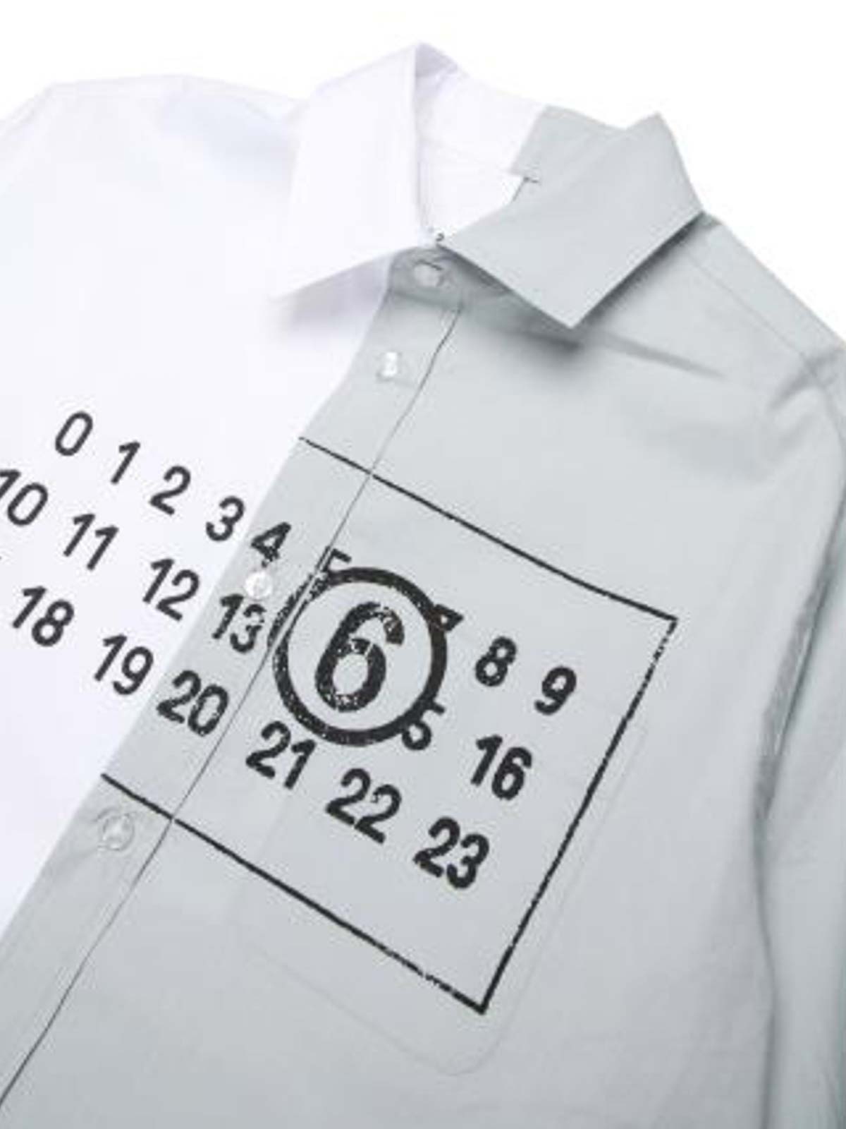 Shirt With Logo M60860MM014M6C36 (MM6 Maison Margiela / シャツ・ブラウス ) | MM6 Maison Margiela (エムエムシックス)(1)