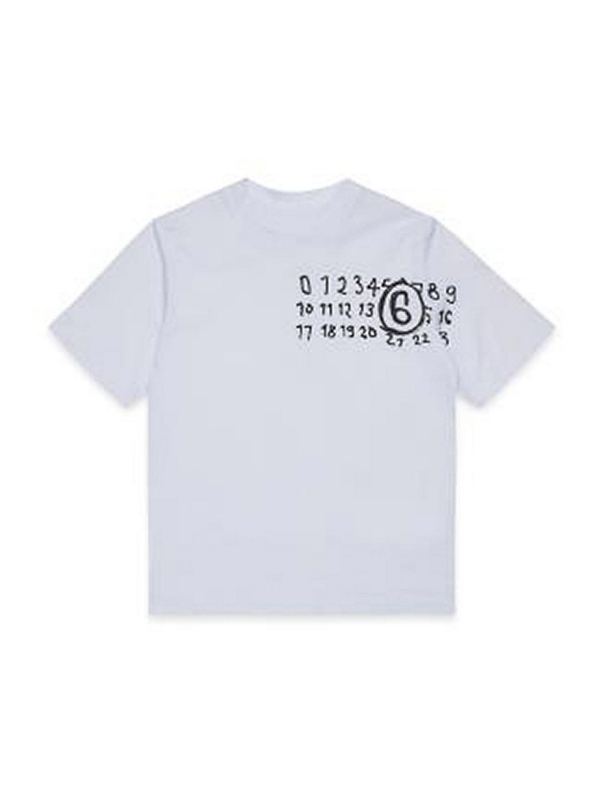 T-Shirt With Print M60897MM02YM6100 (MM6 Maison Margiela / Tシャツ・カットソー ) | MM6 Maison Margiela (エムエムシックス)