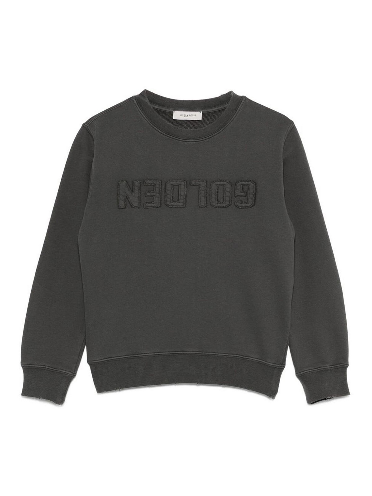 Sweatshirt with embossed logo GKP02214P00224460278 (Golden Goose / スウェット・フーディー ) | Golden Goose (ゴールデングース)