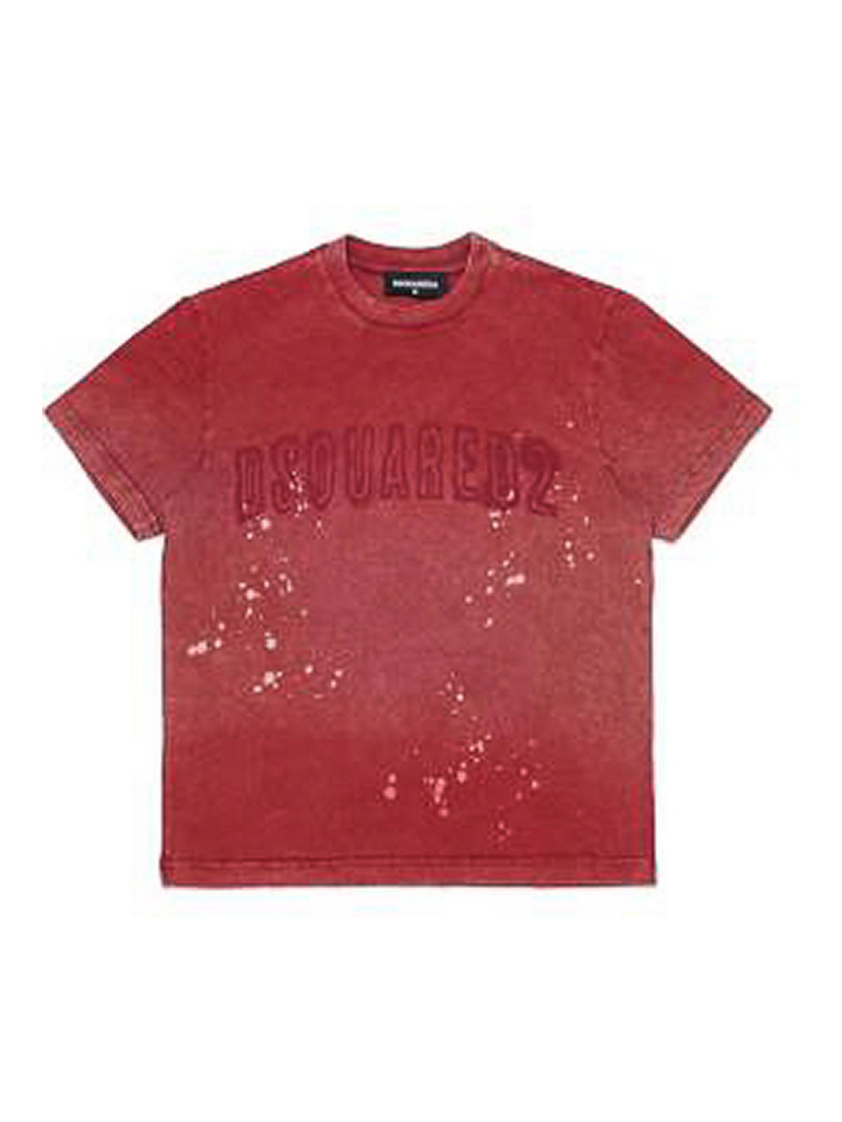 T-Shirt With Logo DQ2984D0AE2DQ455 (Dsquared2 / Tシャツ・カットソー ) | Dsquared2 (ディースクエアード)