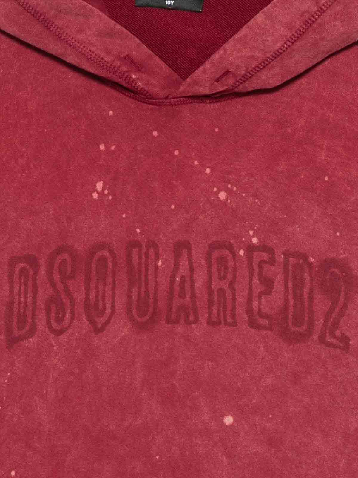 Sweatshirt With Logo DQ3009D0AE1DQ455 (Dsquared2 / スウェット・フーディー ) | Dsquared2 (ディースクエアード)(2)