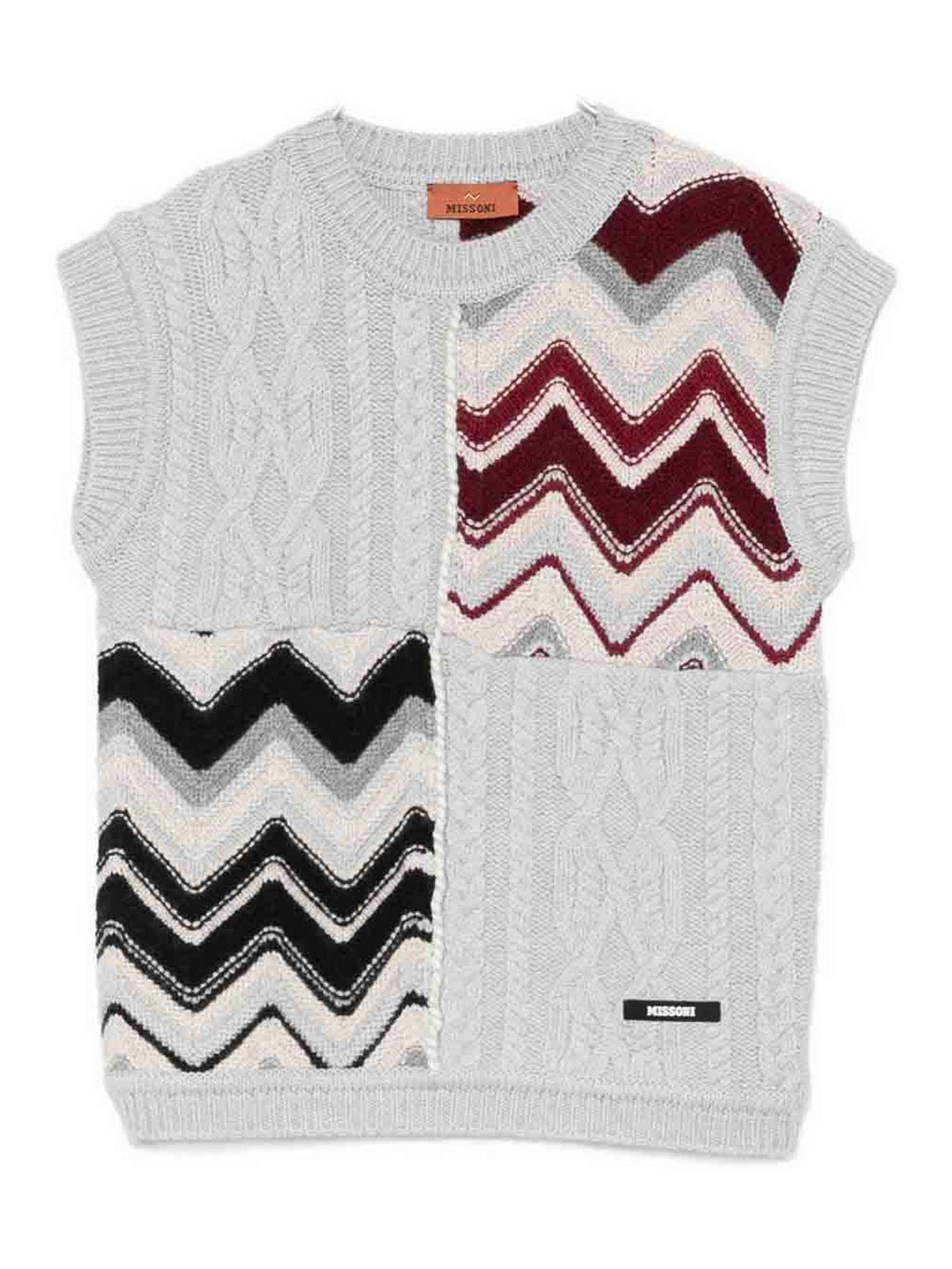 Vest With Zigzag Pattern MX9P32W0078803MC (MISSONI / ベスト ) | MISSONI (ミッソー二)