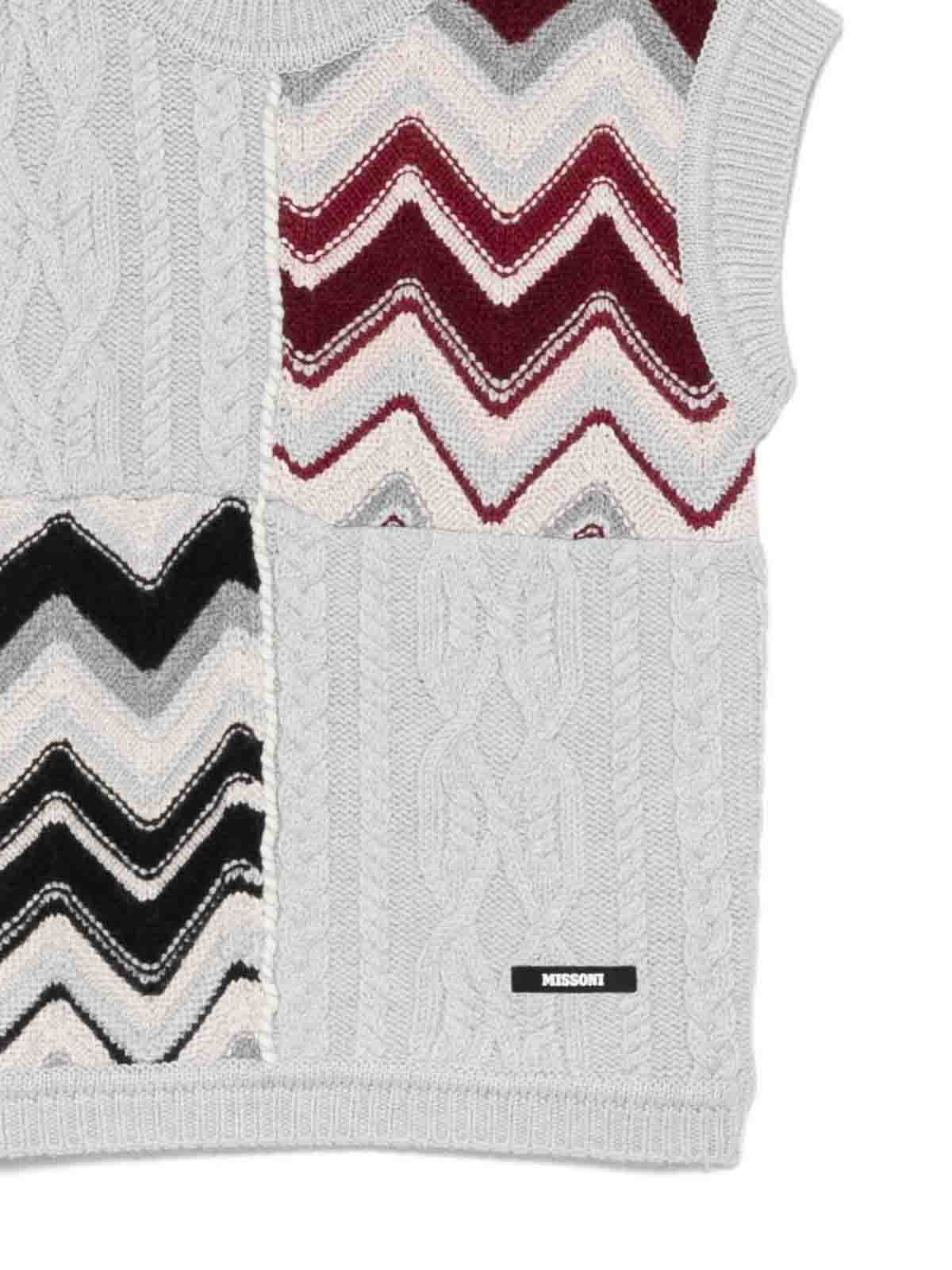 Vest With Zigzag Pattern MX9P32W0078803MC (MISSONI / ベスト ) | MISSONI (ミッソー二)(2)