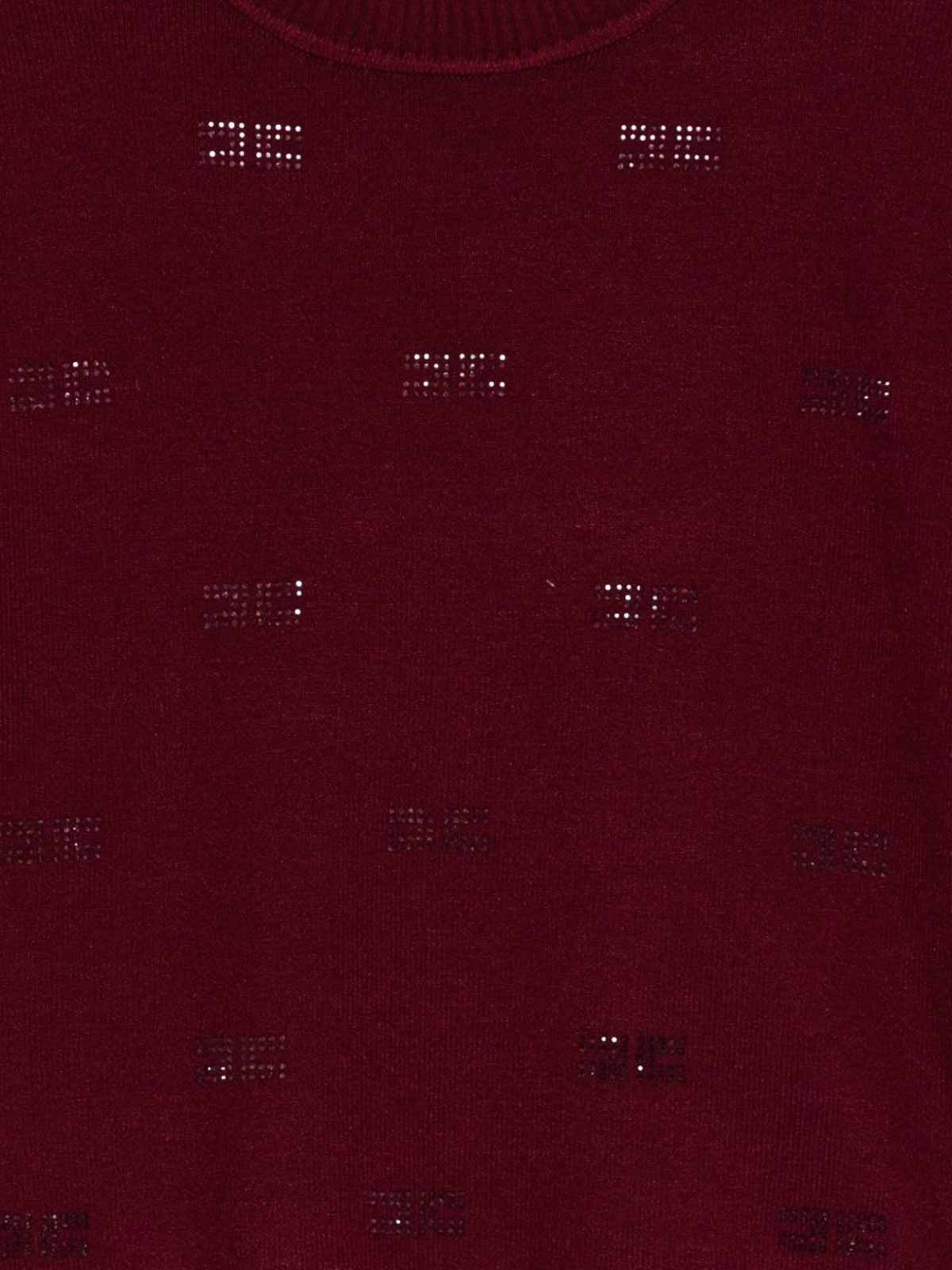 Short-sleeved pullover EFMA169CFL0603029 (Elisabetta Franchi / ニット・セーター・カーディガン ) | Elisabetta Franchi (エリザベッタ フランキ)(2)