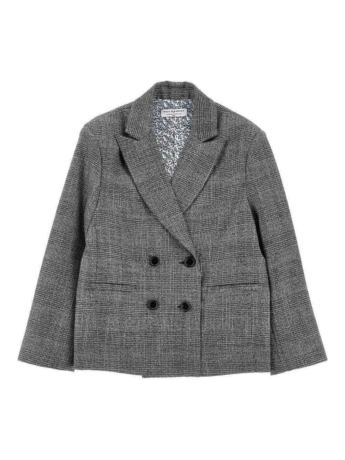 Double-breasted jacket I1F1066222P150 (PHILOSOPHY / ブレザー・ジャケット ) | PHILOSOPHY (フィロソフィ)