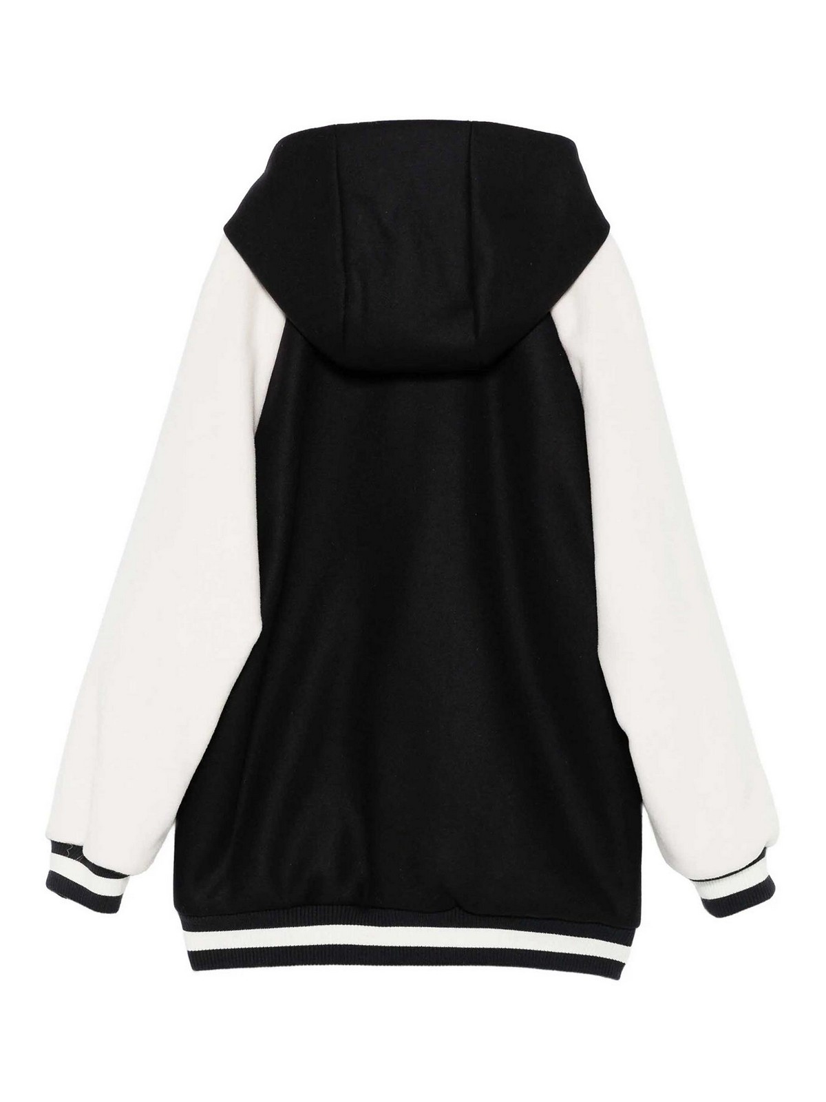 Two-tone jacket with hood BX2Q50E0169621AV (Balmain / カジュアルジャケット ) | Balmain (バルマン)(1)