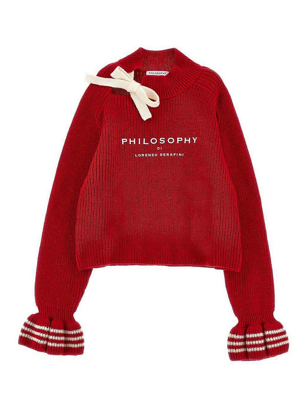 Pullover with gathered cuffs I9F6036066P043 (PHILOSOPHY / ニット・セーター・カーディガン ) | PHILOSOPHY (フィロソフィ)