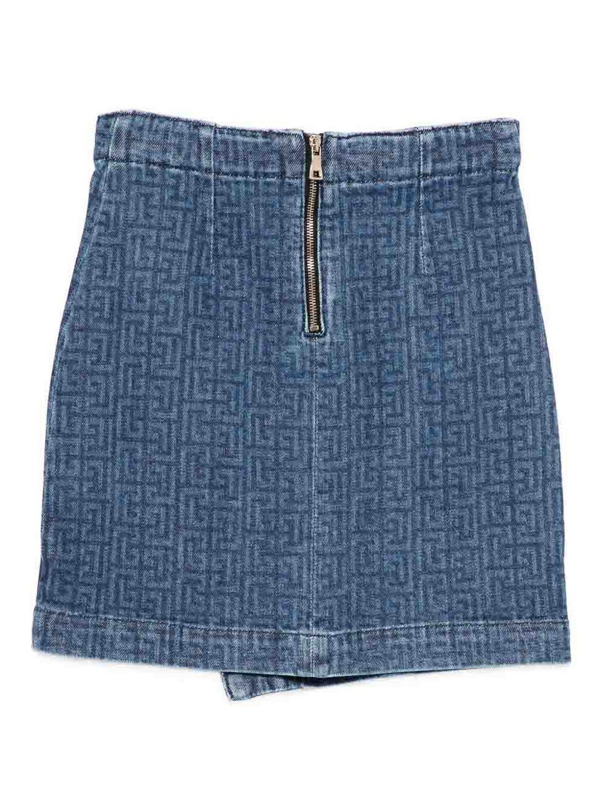 Skirt With Buttons BX7A91D0038620BL (Balmain / スカート ) | Balmain (バルマン)(1)