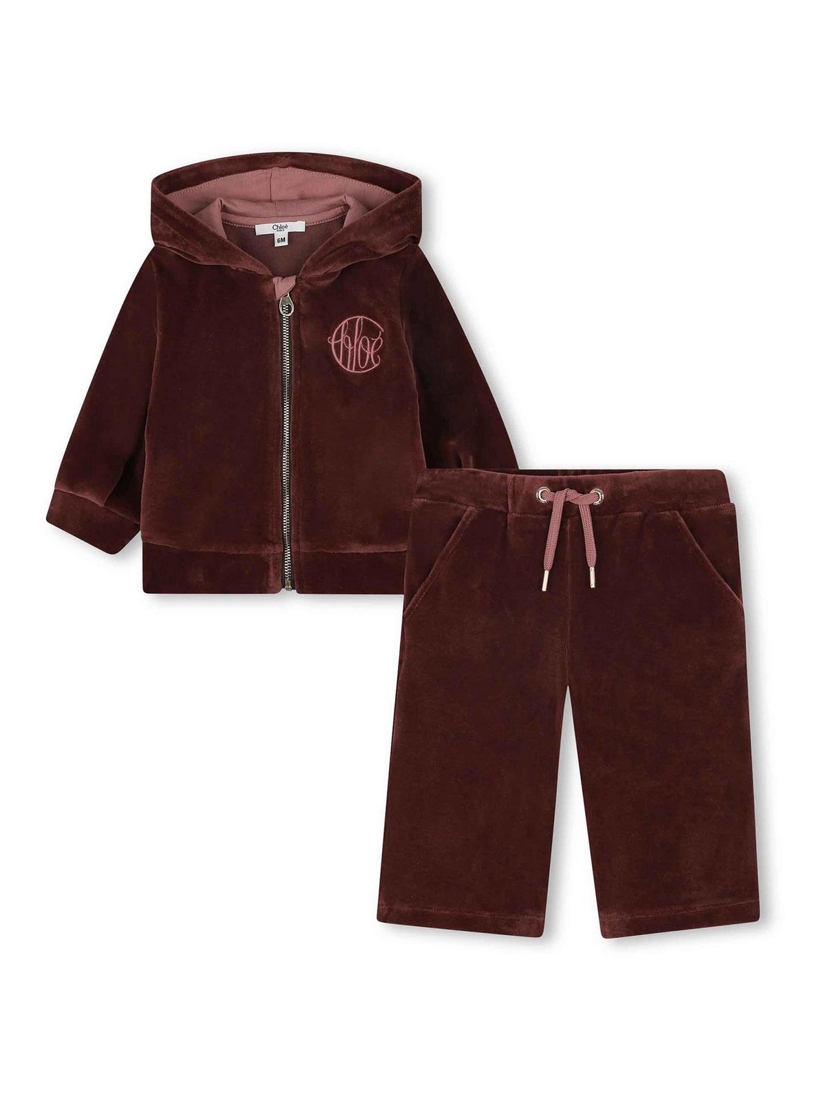 Tracksuit With Zip And Embroidered Logo C20722958 (Chloé / スウェット・フーディー ) | Chloé (クロエ)