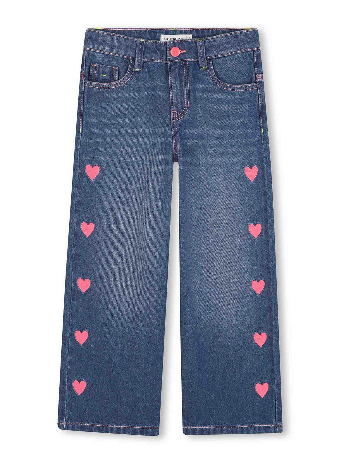 Jeans With Heart Embroidery U21333Z13 (Billieblush / ジーンズ ) | Billieblush (ビリーブラッシュ)
