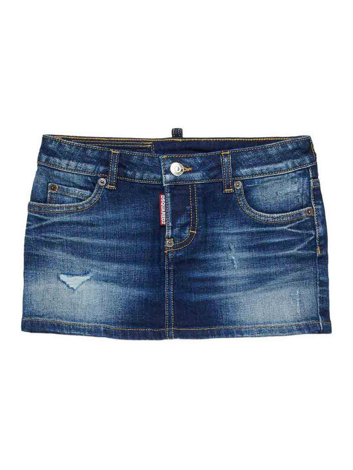 Denim mini skirt DQ01W4D0AERDQ01 (Dsquared2 / スカート ) | Dsquared2 (ディースクエアード)