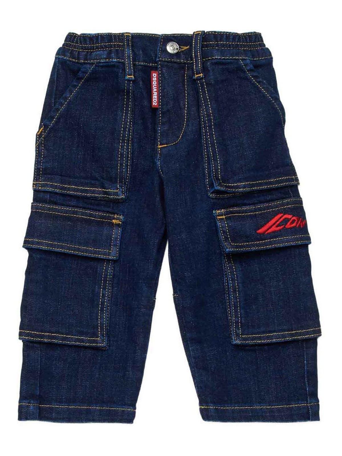 Jeans With Logo DQ3149D0AFLDQ01 (Dsquared2 / ジーンズ ) | Dsquared2 (ディースクエアード)