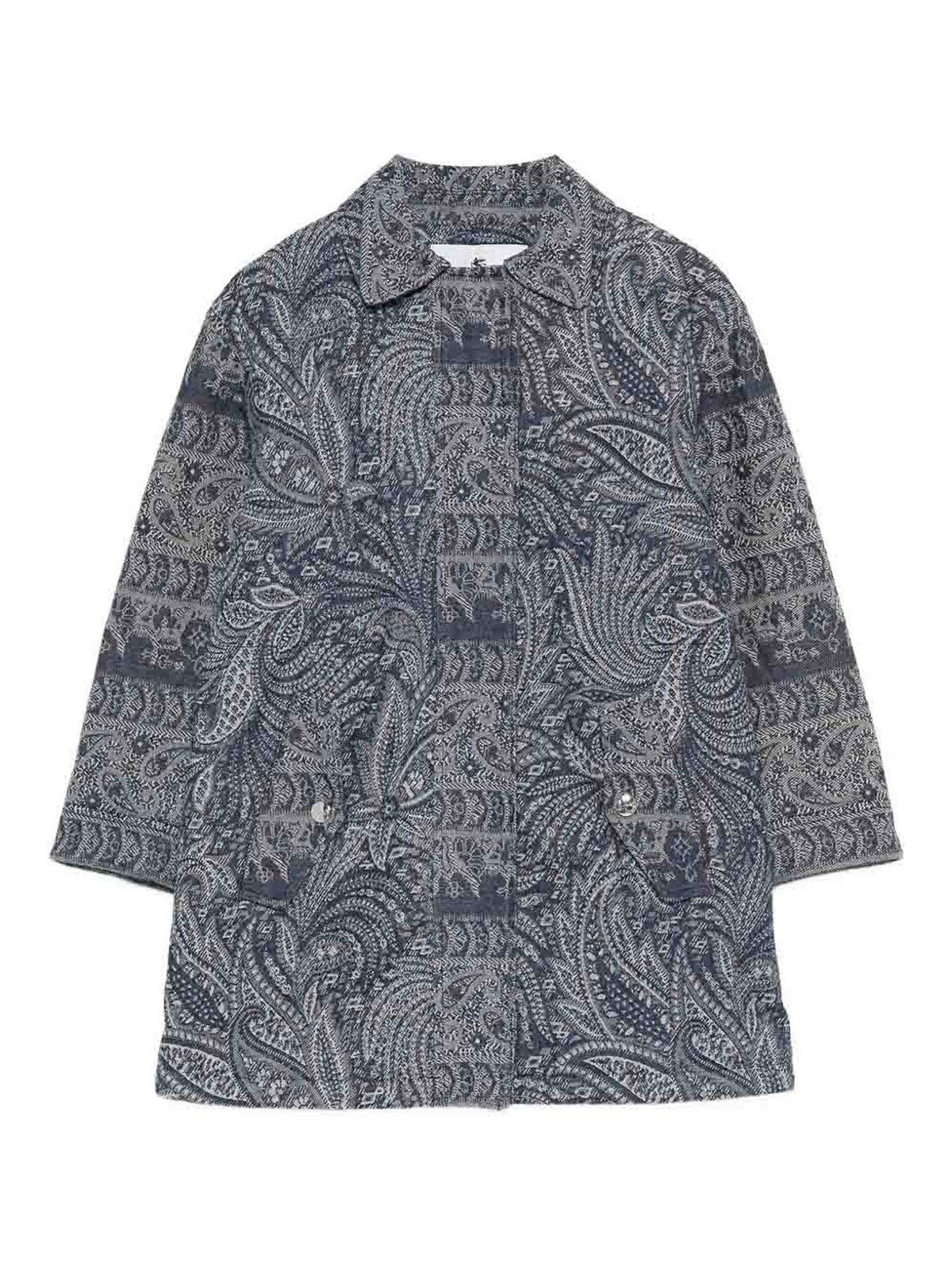 Coat With Paisley Print GX2A00D0122620BC (ETRO / コート ) | ETRO (エトロ)