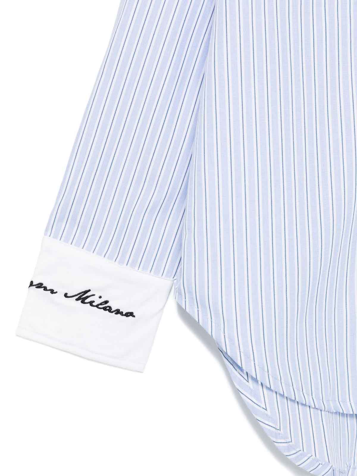 Striped Shirt F5MSJGSI115050 (MSGM / シャツ・ブラウス ) | MSGM (エムエスジーエム)(2)