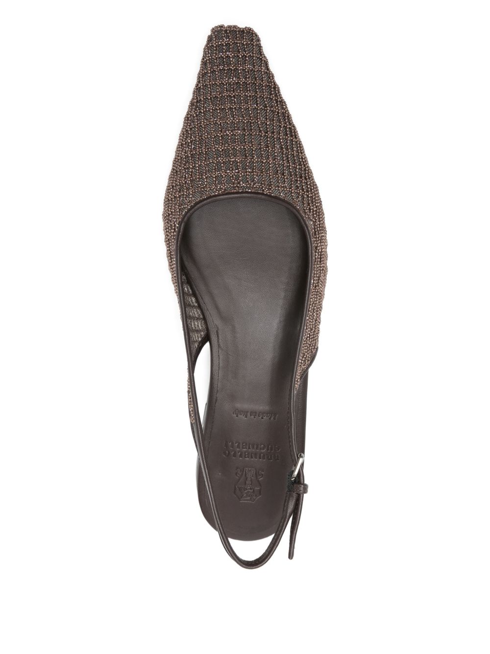 Brunello Cucinelli Flat shoes Brown MZGAC3206C8279 (Brunello Cucinelli / フラットシューズ ) | Brunello Cucinelli (ブルネロ・クチネリ)(1)