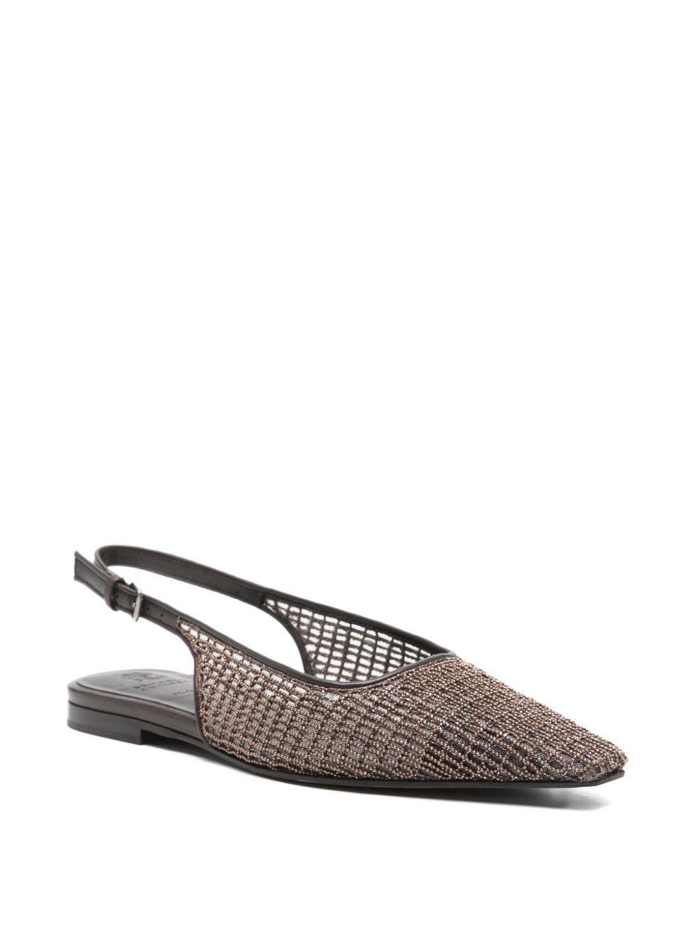 Brunello Cucinelli Flat shoes Brown MZGAC3206C8279 (Brunello Cucinelli / フラットシューズ ) | Brunello Cucinelli (ブルネロ・クチネリ)(3)