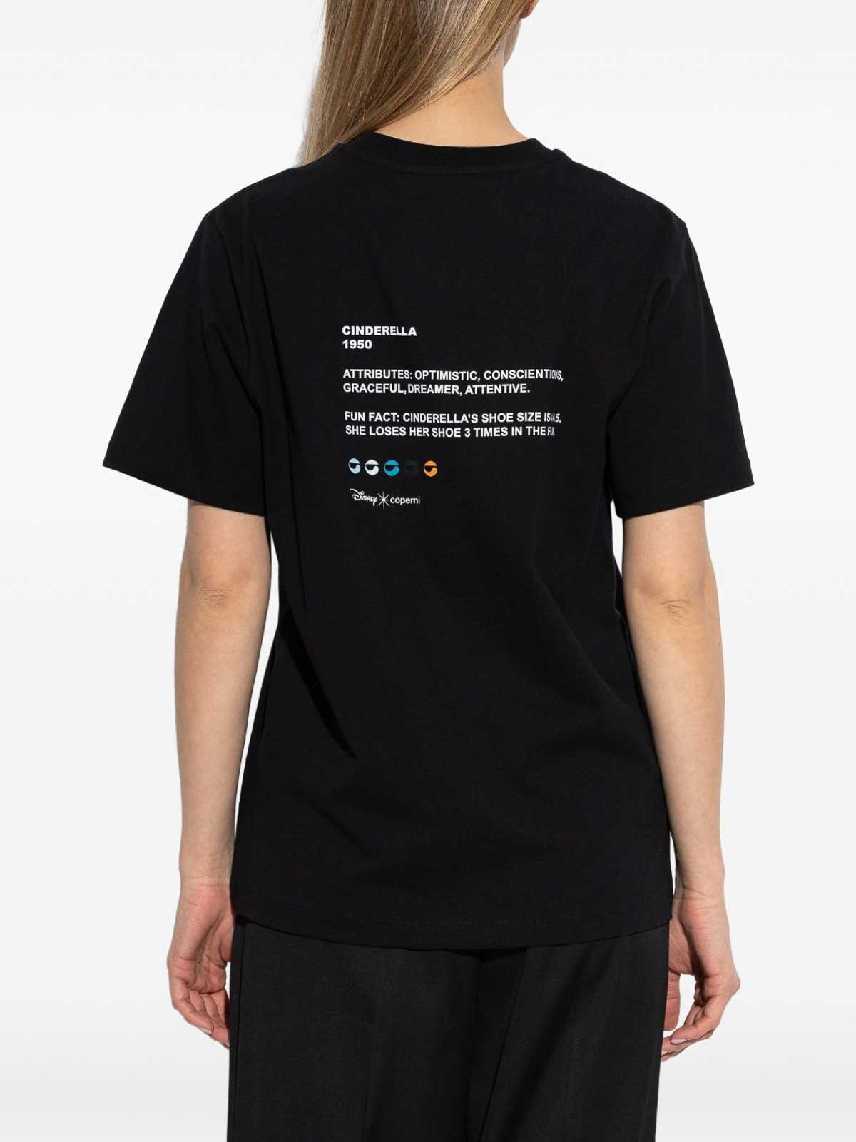 Cinderella T-shirt DJS03F5036CINBLK (COPERNI / Tシャツ・カットソー ) | COPERNI (コペルニ)(2)