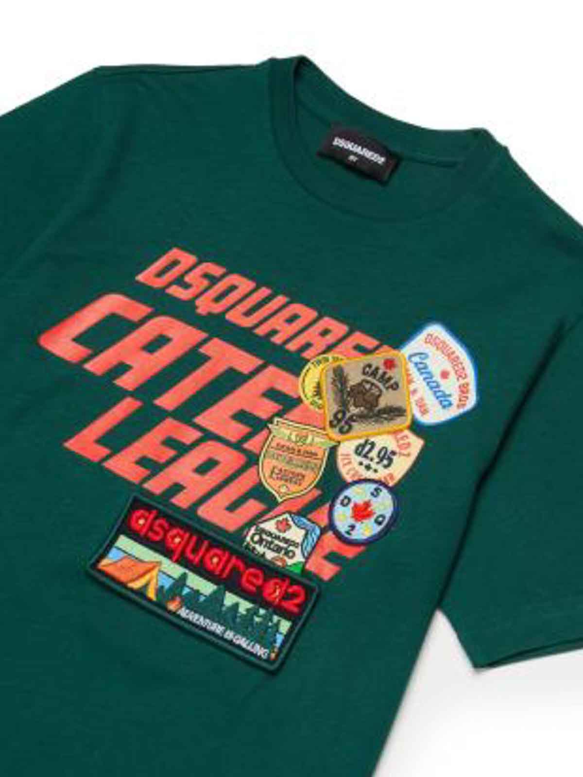 T-Shirt With Application DQ3165D0ACDDQ522 (Dsquared2 / Tシャツ・カットソー ) | Dsquared2 (ディースクエアード)(2)