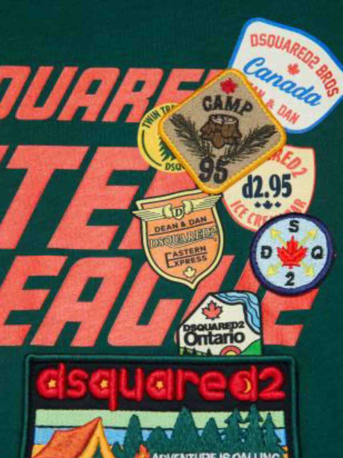 T-Shirt With Application DQ3165D0ACDDQ522 (Dsquared2 / Tシャツ・カットソー ) | Dsquared2 (ディースクエアード)(3)