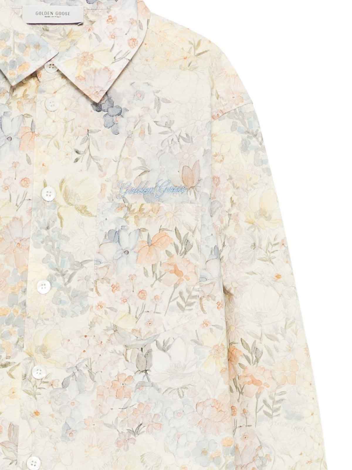 Shirt With Print GKP01397P00222983136 (Golden Goose / シャツ・ブラウス ) | Golden Goose (ゴールデングース)(2)